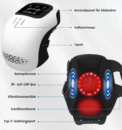 Knäkomfortmassage för lindring - Momma