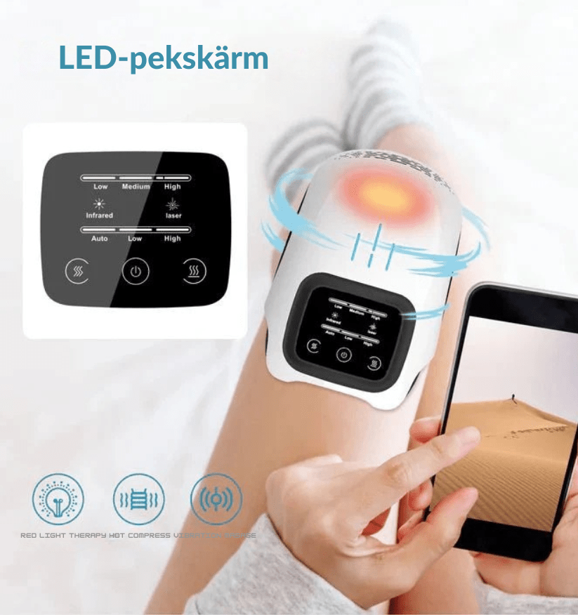 Knäkomfortmassage för lindring - Momma