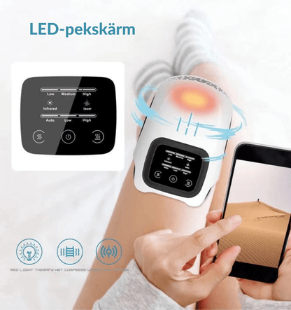 Knäkomfortmassage för lindring - Momma